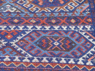 Antique Kurdish rug, size 4' X 5'8"                          