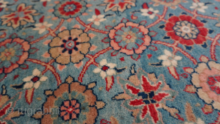 Antique Persian Veramin 19th century rug, 3' x 5' ft.                       