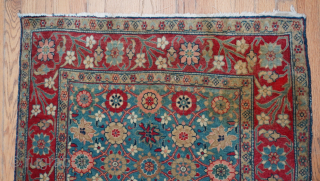 Antique Persian Veramin 19th century rug, 3' x 5' ft.                       