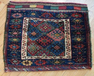Antique Jaf-Kurd Bag (2' x 3'3"ft) or (60 x 98 cm.) great range of colors, all are natural dyes, professionally hand washed and cleaned.         