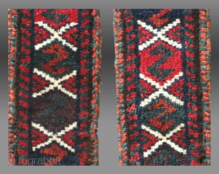 Baluch Pile Animal Band/Trapping, SE Persia, 19th Century

Among the Baluch of the Sistan region of SE Persia, one finds a number of eccentric weavings, including animal trappings of various types, as well  ...