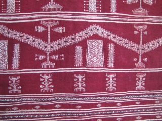 bakhnuq, tunisian cape, about 1950, 148 x 118 cm, 58,26 x 46,45 inches, perfect condition                  