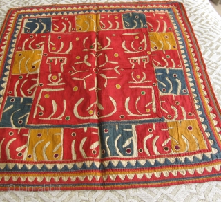 Antique folk art embroidered textiles from Gujarat, India. About 75 to 90 years old.

Check out http://ThreadsOfOld.etsy.com for more details and pricing.            