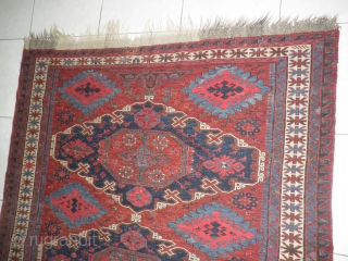 Caucasian Rug Sumak. Circa 1920, 1.48x1.96 Meter.                          