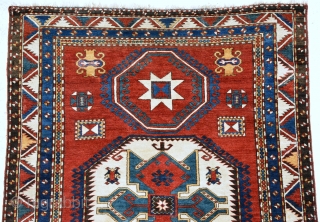 Lori Pombak 1880, size is 230 x 175 cm. very charming rug with full pile, only 3 tiny places are repile, more beautiful then pictures        