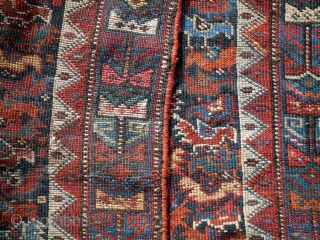 Persian Khamseh Bag : 1880
Size is 70 x 70 cm.                       