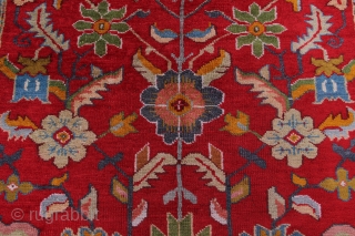 Ushak Rug,7.4x4.1 ft,227x125 cm.                             