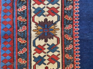 CAUCASIAN CUBA CM 2,90 X 1,00 MID 19TH CENTURY ECCELENT CONDITION  FANTASTIK COLORS                   