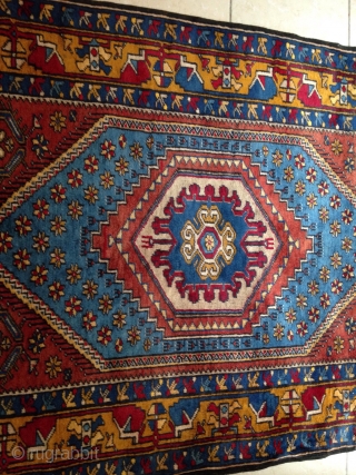 Yahyalı'seccade from anatolia semi old good condition naturel and synthetic  colors                     