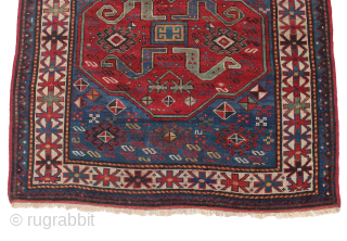 Cloudband Kazak Rug Circa: 1900 Size in Feet: 8'4''x 4'1'' Size in Centimeter: 256cm x 124cm. Please send me directly mail. mian4bro@gmail.com           