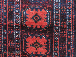 Baluch Ikat design full pile yastik cover. size- 40" X 22" - 101 cm X 56 cm                