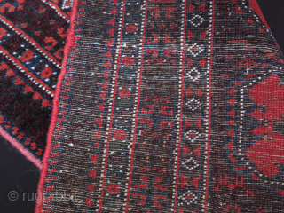 Baluch Ikat design full pile yastik cover. size- 40" X 22" - 101 cm X 56 cm                