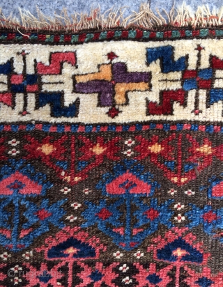 Persian Kurdish rug size 345x150cm                            