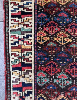 Persian Kurdish rug size 345x150cm                            