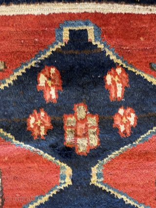 A very nice Bahtiyari gabbeh all colors natural dye size 114x213cm                      