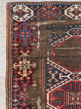 Very unusually   Kurdish carpet size 252x140cm                         