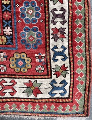 Caucasian carpet all colors natural dye size 184x112 cm                        