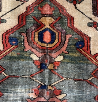Persian ferahan carpet size 204x125cm                            