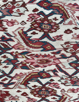 Nice seneh khurdish kilim size 180x130cm
                           