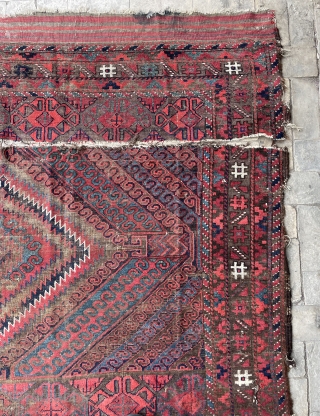 A very old Beluch carpet  size 280x165cm                         