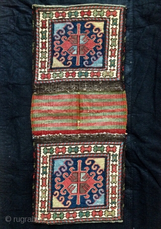 Shahsavan hamamlu saddle bag size 24x25cm 23x24 cm                         