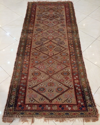 North West Kurdish Carpet size 260x110cm                           