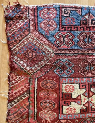 Kurdish cedar and sofa fragmand carpet size 140x110cm                         