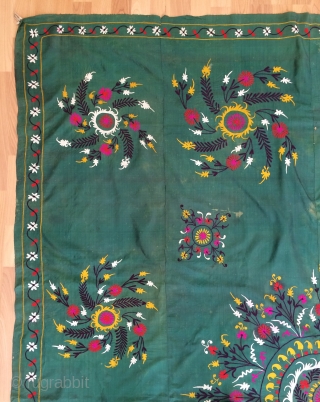 Tajik  Suzani silk. Size 240x190cm                           