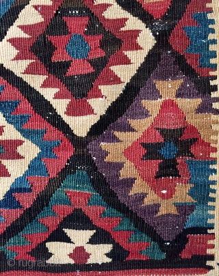 Shahsavan kilim panel size 50x100cm                            