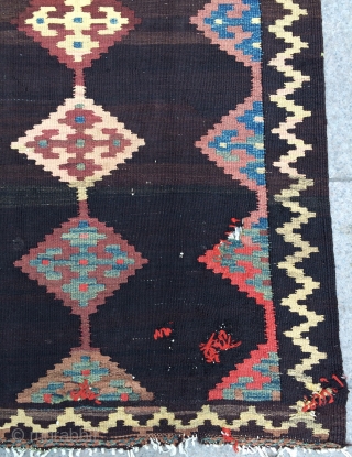 Persian kilim all are colors natural dyes size 300x168cm                        