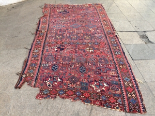 Kurdish carpet fragment size 300x150cmm                            