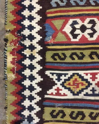 Qhasgai kilim very fine quality size 260x130 cm                         