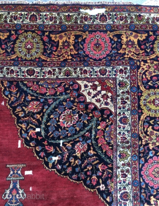 Rare Tebriz carpet size 410x280cm                            