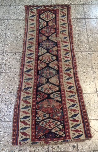 Shahsavan carpet size 200x87cm                             