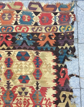 Anatolian kilim size 390x145cm                             