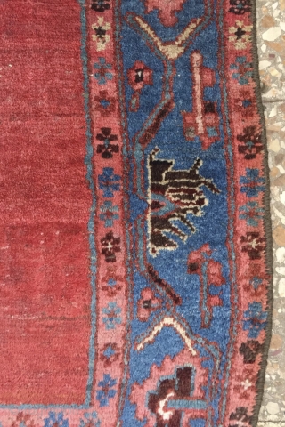 Very old Bijar Kurdish carpet size 220x140cm                          