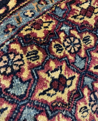 Very rare Yezd horse saddle cover size 95x90cm                         