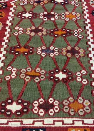 Anatolian prayer kilim size 134x97cm                            