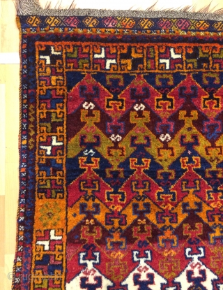 Anatolian Kurdish carpet size 200x97cmm                            