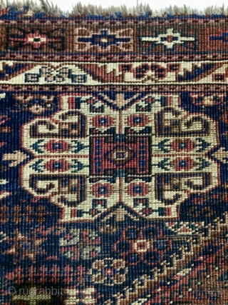 Rare Qhasgai fragmad carpet size 100x165cm                           