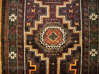 Very nice baluch bagfront. Size: 48 x 101 cm. Top condition. Perfect wool and very nice ornamentic.                