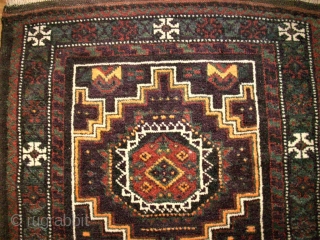 Very nice baluch bagfront. Size: 48 x 101 cm. Top condition. Perfect wool and very nice ornamentic.                