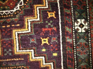 Very nice baluch bagfront. Size: 48 x 101 cm. Top condition. Perfect wool and very nice ornamentic.                