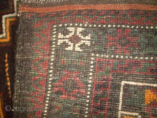 Very nice baluch bagfront. Size: 48 x 101 cm. Top condition. Perfect wool and very nice ornamentic.                