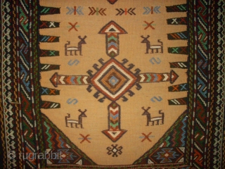 Kordi Quchan Kilim Sumakh. Size: 53 x 90 cm. Top condition. Very nice, small piece.                  