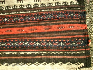 Baluch flatweave - Size: 71 x 87 cm. Very good condition.                      