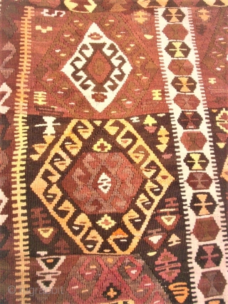 Nice Kilim - Size: 122 x 176 cm. Some small repairs. I think it is from Eastern Anatolia.               