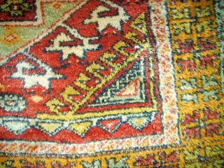 Very old anatolian Yatak - Konya. Size: 172 x 123 cm. Perfect condition.                    