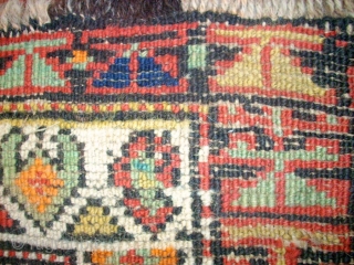 Old special runner. Size: 130 x 382 cm. Wool on wool. North-West Persia.                    