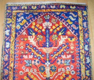 Nice small anatolian Kula prayer rug. Size: 125 x 76 cm. Good condition.                    